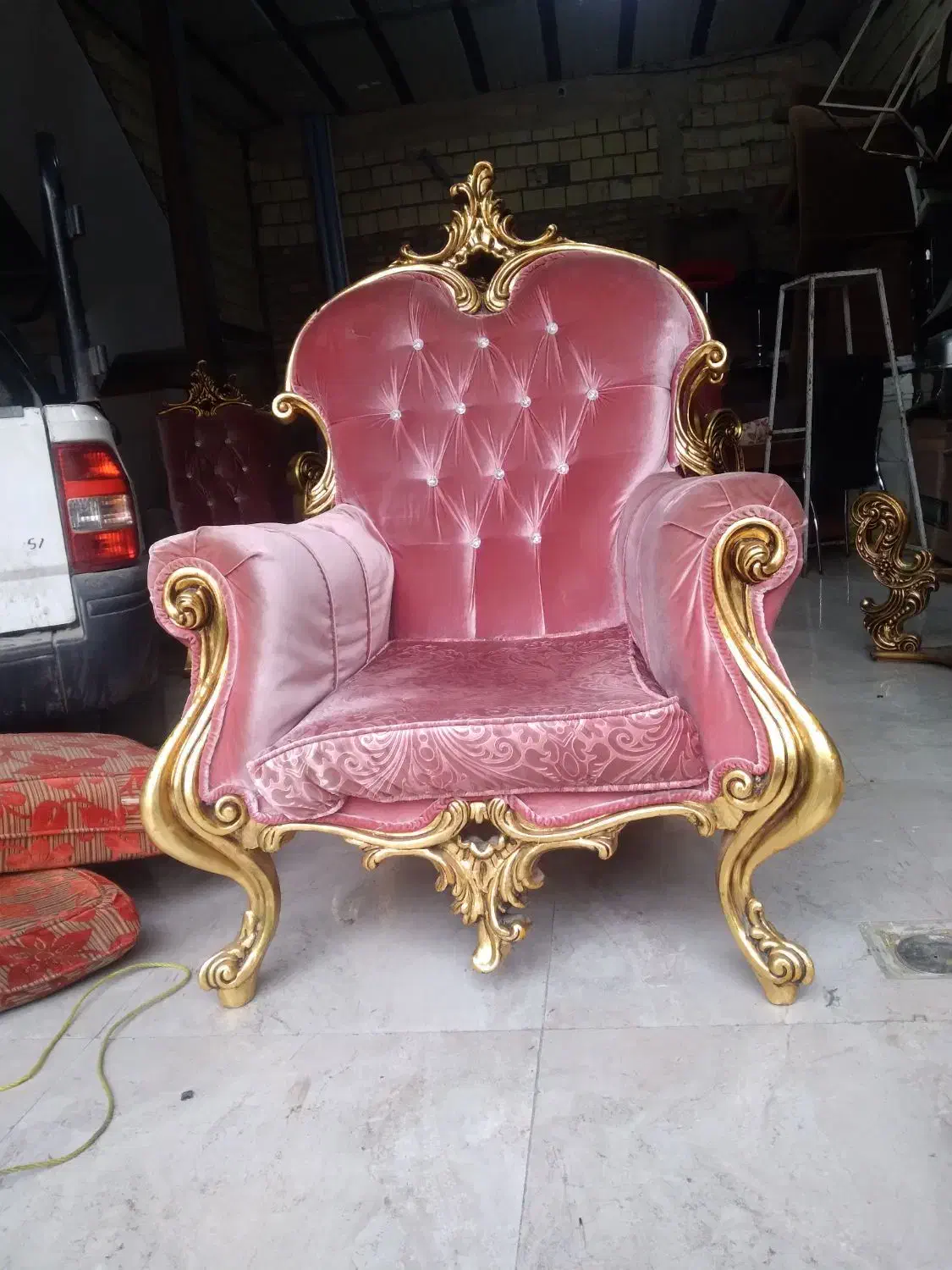 مبل ۷ نفره ناهار خوری ۶|مبلمان خانگی و میز عسلی|شاهدشهر, |دیوار