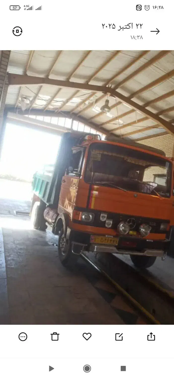 خاور 608 مدل 87|خودرو سنگین|قم, مهدیه|دیوار