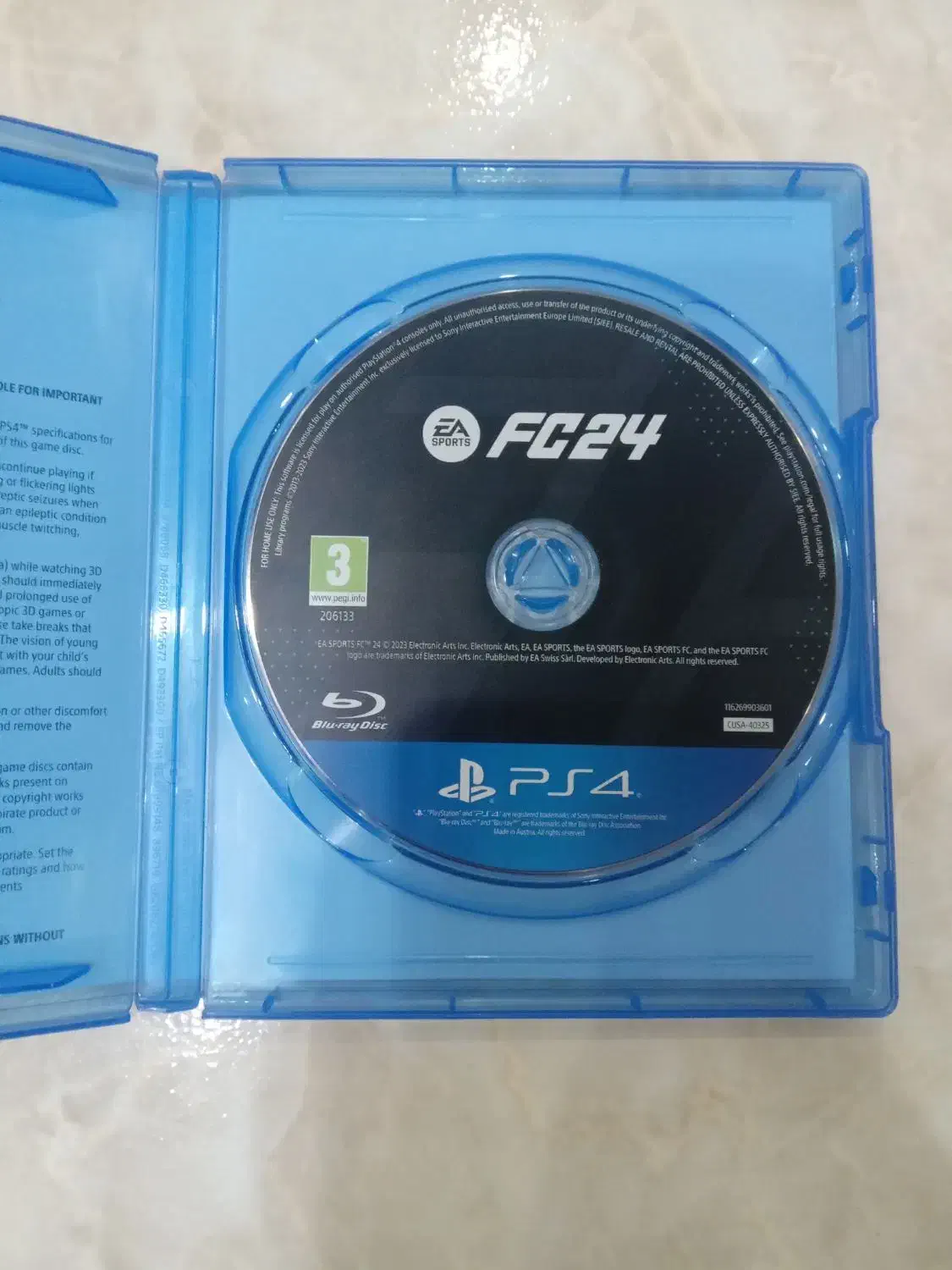 دیسک FC24 ps4|کنسول، بازی ویدئویی و آنلاین|مشکیندشت, |دیوار