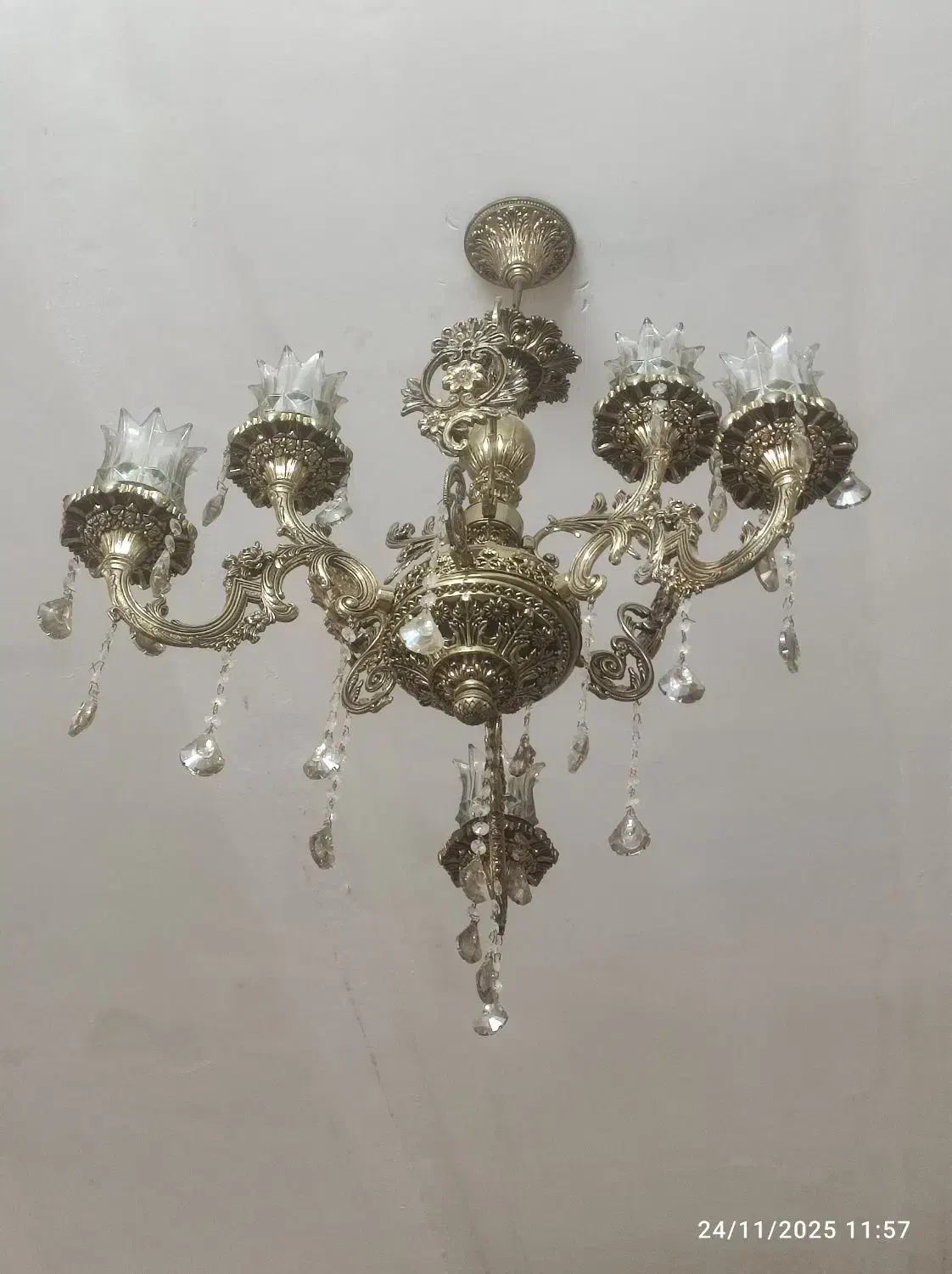 لوستر|لوستر و چراغ آویز|مشهد, شهید قربانی|دیوار