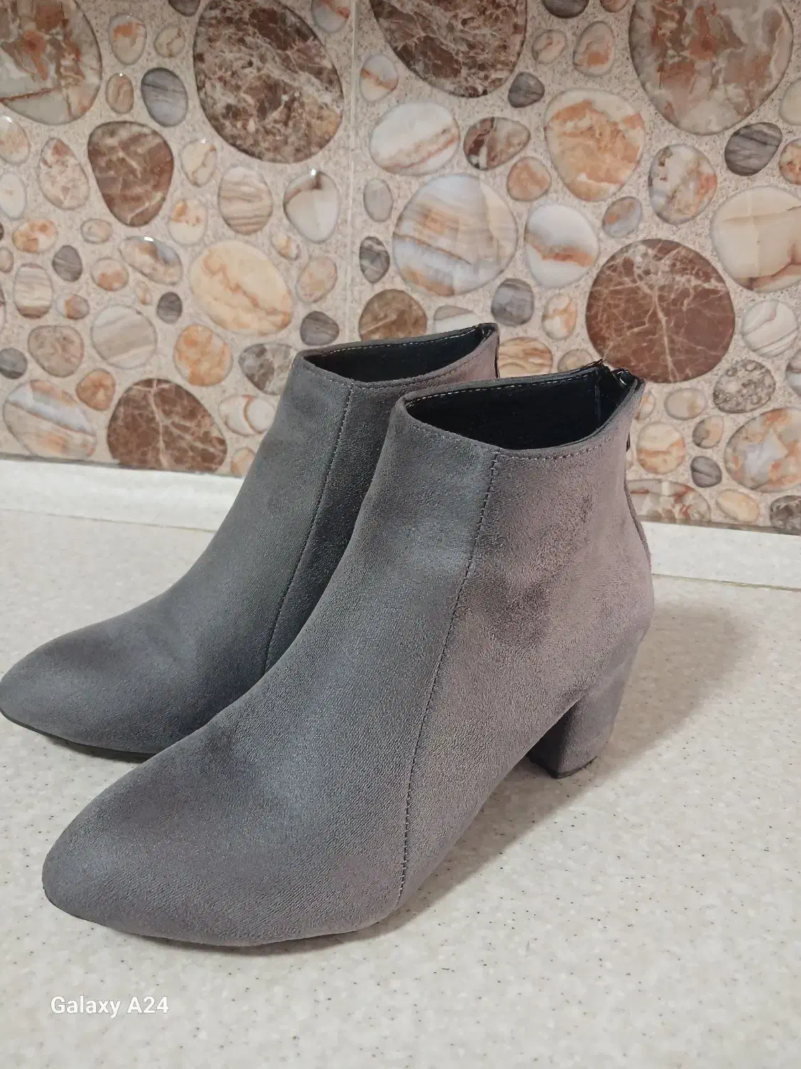 نیم بوت شال ست سایز۳۸ درحدنونونو|کیف، کفش، کمربند|ری, فیروزآباد|دیوار