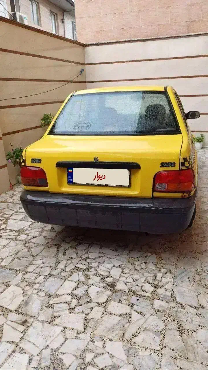 پراید تاکسی مدل ۸۸ (دوگانه سوزشرکتی)|خودرو سواری و وانت|رشت, جانبازان|دیوار