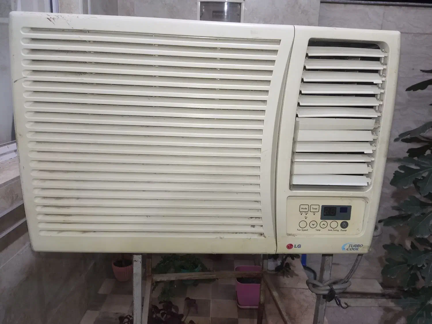 کولر پنجره ای|کولر گازی و فنکوئل|گنبد کاووس, |دیوار