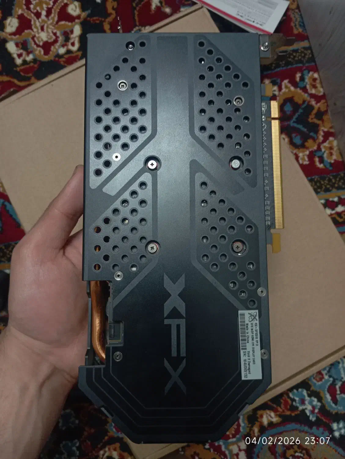 xfx rx 580|قطعات و لوازم جانبی رایانه|قم, شهرک مهدیه (مدرس)|دیوار