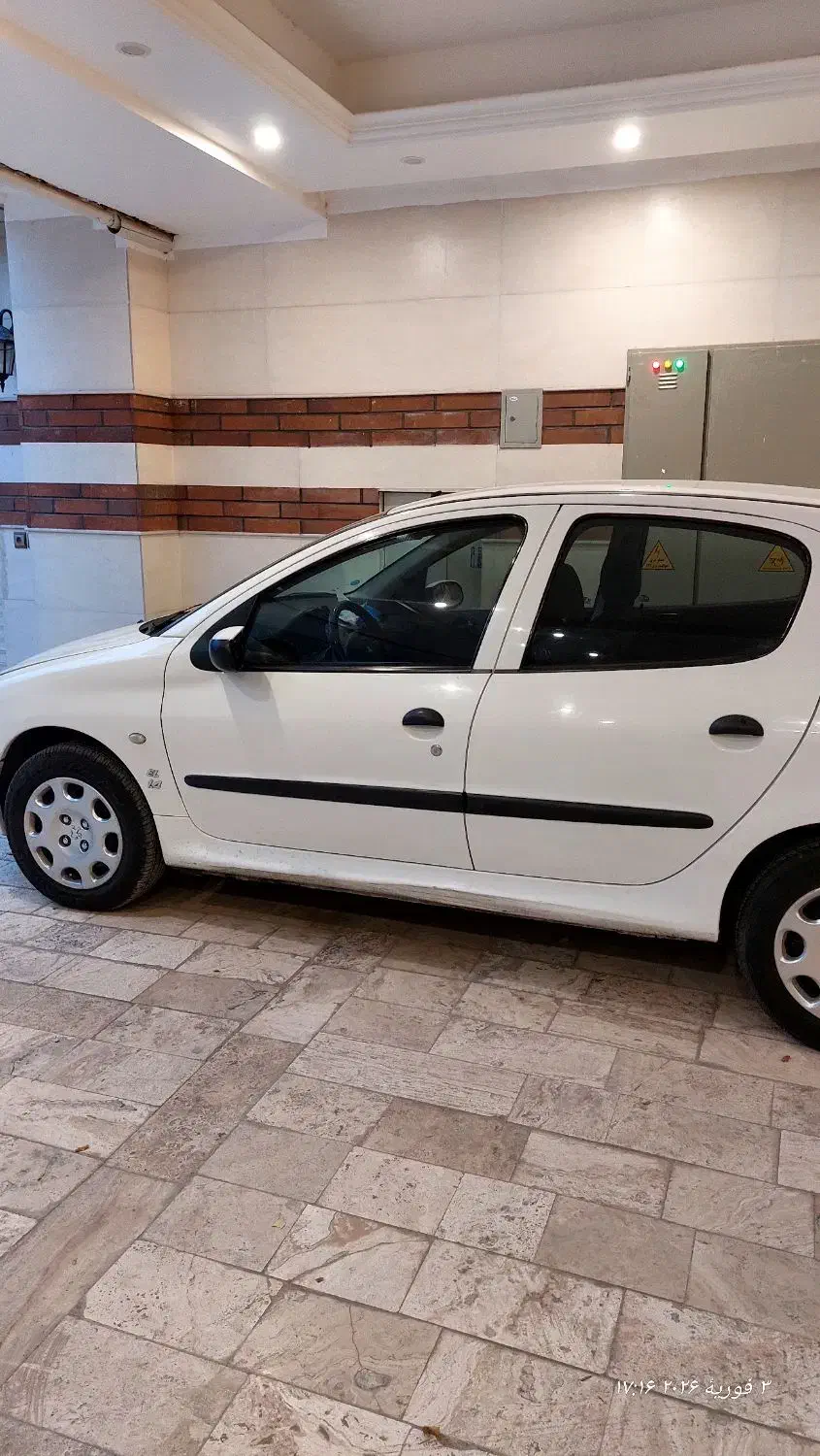 206 تیپ2 مدل95 عروسک|خودرو سواری و وانت|قم, سراجه (۱۵ خرداد)|دیوار