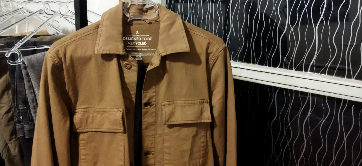 فروش یه کت کتان درجه یک اورجینال|لباس|فولادشهر, B5|دیوار