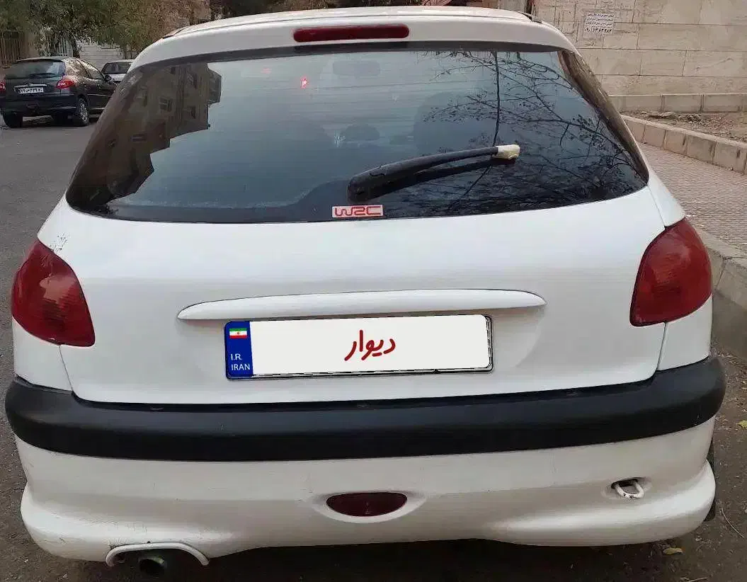 206 تیپ ۲ مدل ۱۳۹۰|خودرو سواری و وانت|تهران, تهرانپارس شرقی|دیوار