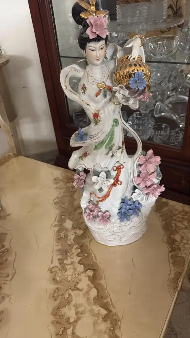 مجسمه چینی زن ژاپنی|مجسمه، تندیس، ماکت|تهران, لویزان|دیوار