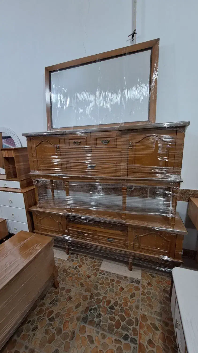 سرویس چوب|بوفه، ویترین، کنسول|دورود, |دیوار