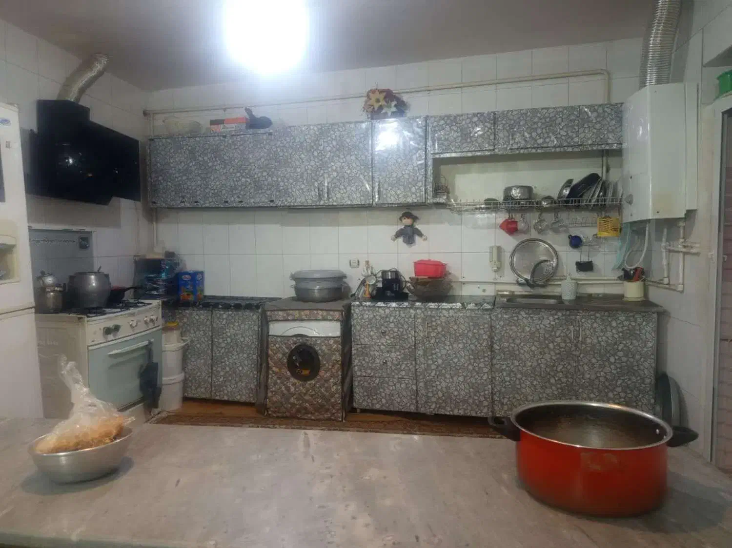 کابینت فلزی|آب‌چکان و نظم‌دهنده ظروف|خرم‌آباد, |دیوار