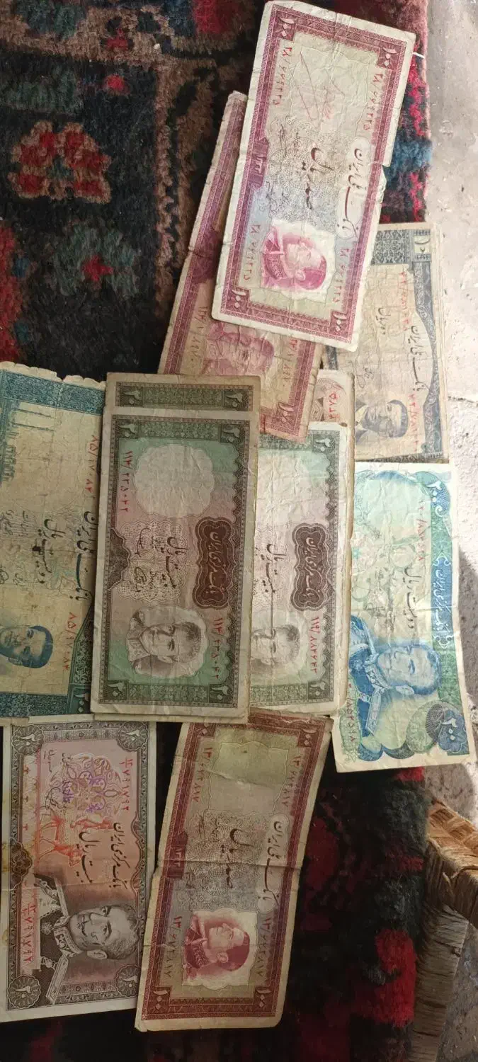 فروش اسکناس قدیمی|کلکسیون سکه، تمبر، اسکناس|سبزوار, طبرسی (جعفرآباد)|دیوار