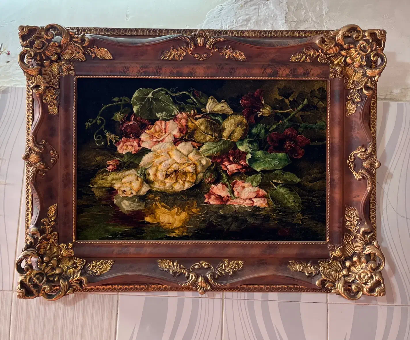 تابلو فرش دستباف تبریز|تابلو فرش|تهران, قناتکوثر|دیوار