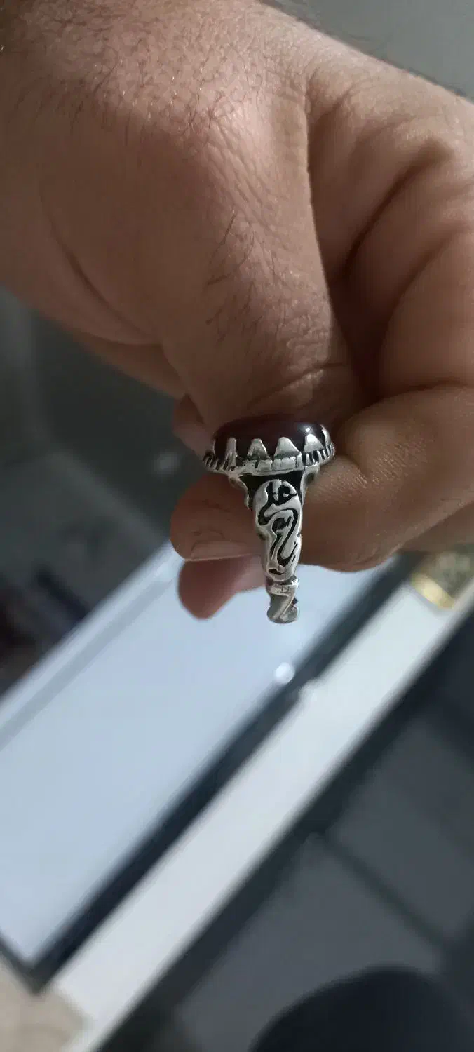 انگشتر عقیق|جواهرات|دورود, |دیوار