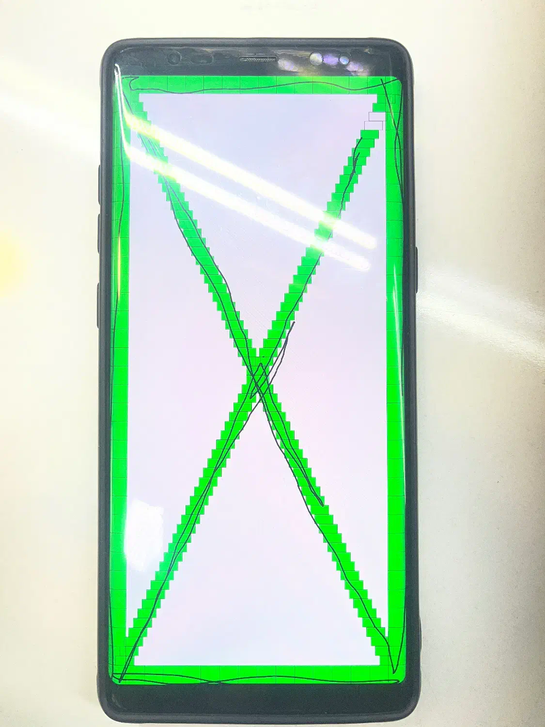 LCD note 8 samsung|لوازم جانبی موبایل و تبلت|تهران, خاک سفید|دیوار