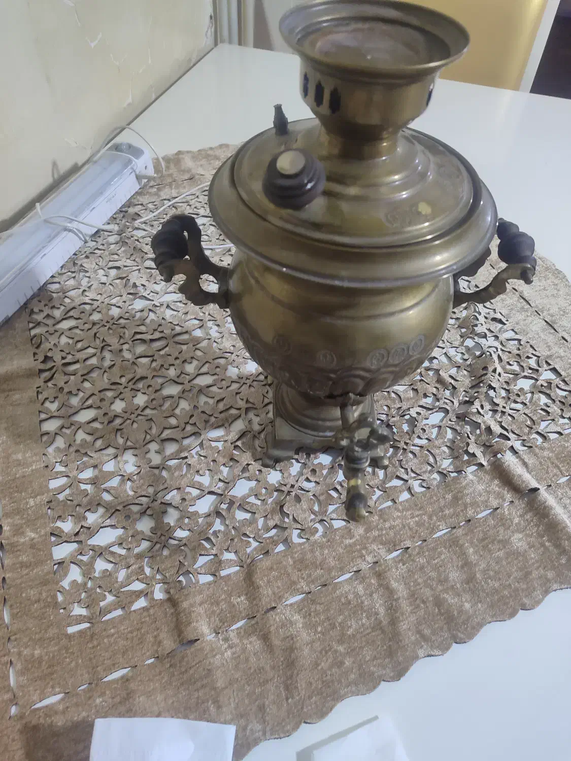 سماورذوغالی قدیمی|صنایع دستی و سایر لوازم تزئینی|هشتگرد, شهرک ولیعصر (مصلی)|دیوار