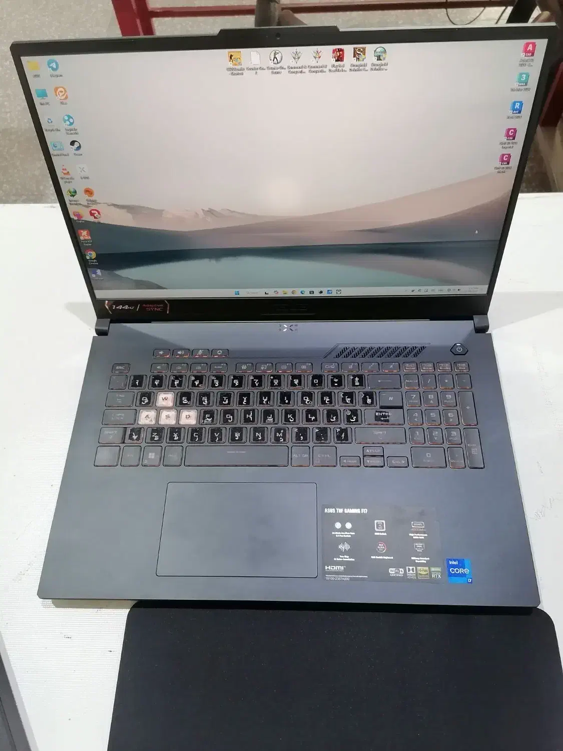 لپ تاپ گیمینگ TUF ایسوس|رایانه همراه|کاشان, درب اصفهان|دیوار