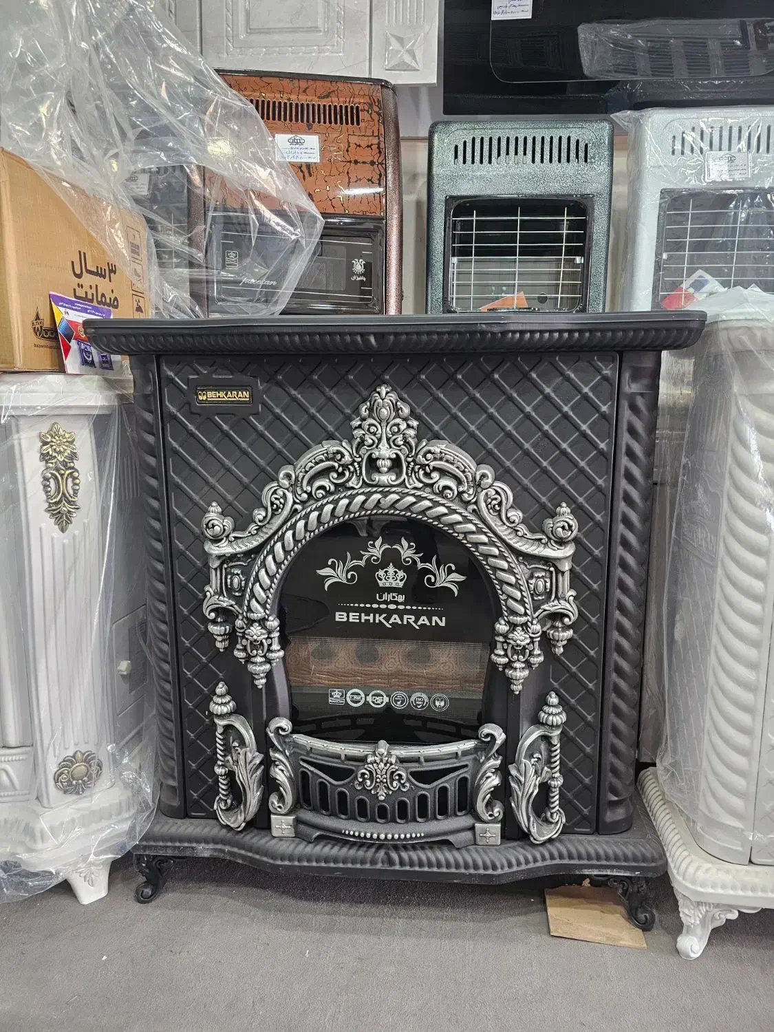 بخاری ۳۶ هزار امپراطور|بخاری، هیتر، شومینه|بم, |دیوار