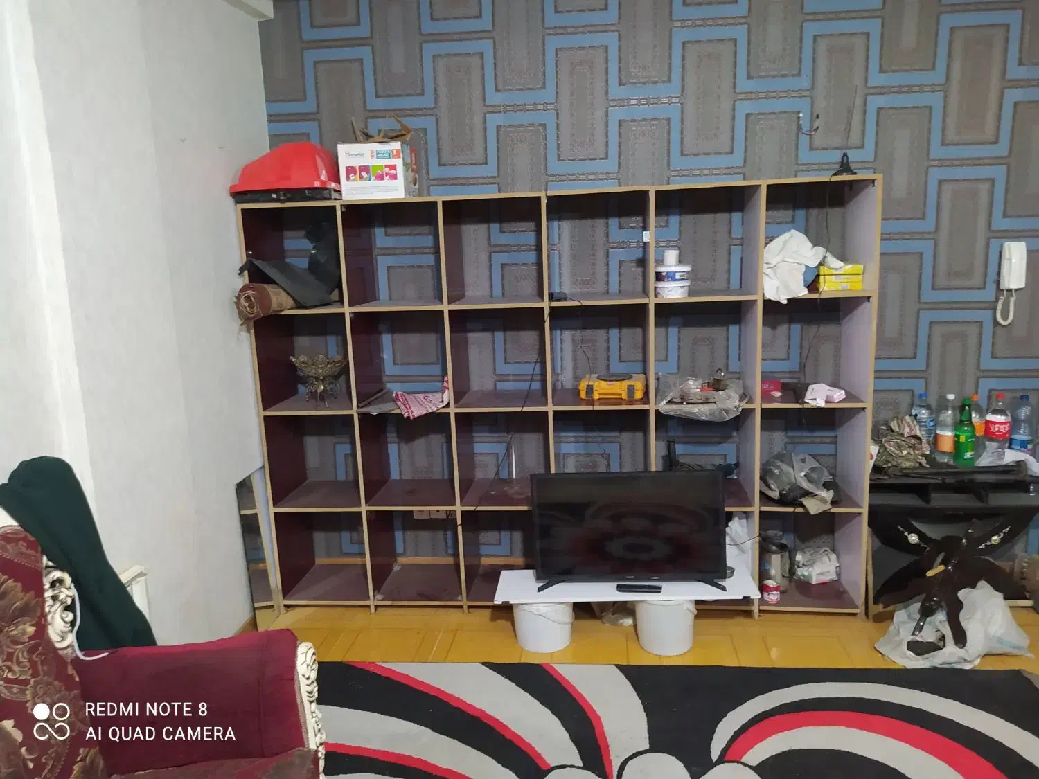 قفسه|کتابخانه، شلف، قفسههای دیواری|پاکدشت, شهرک امام رضا|دیوار