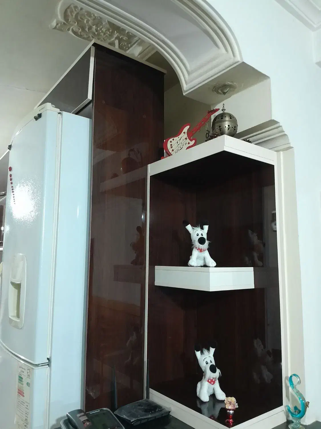 کابینت هایگلاس|آب‌چکان و نظم‌دهنده ظروف|شاهین دژ, |دیوار