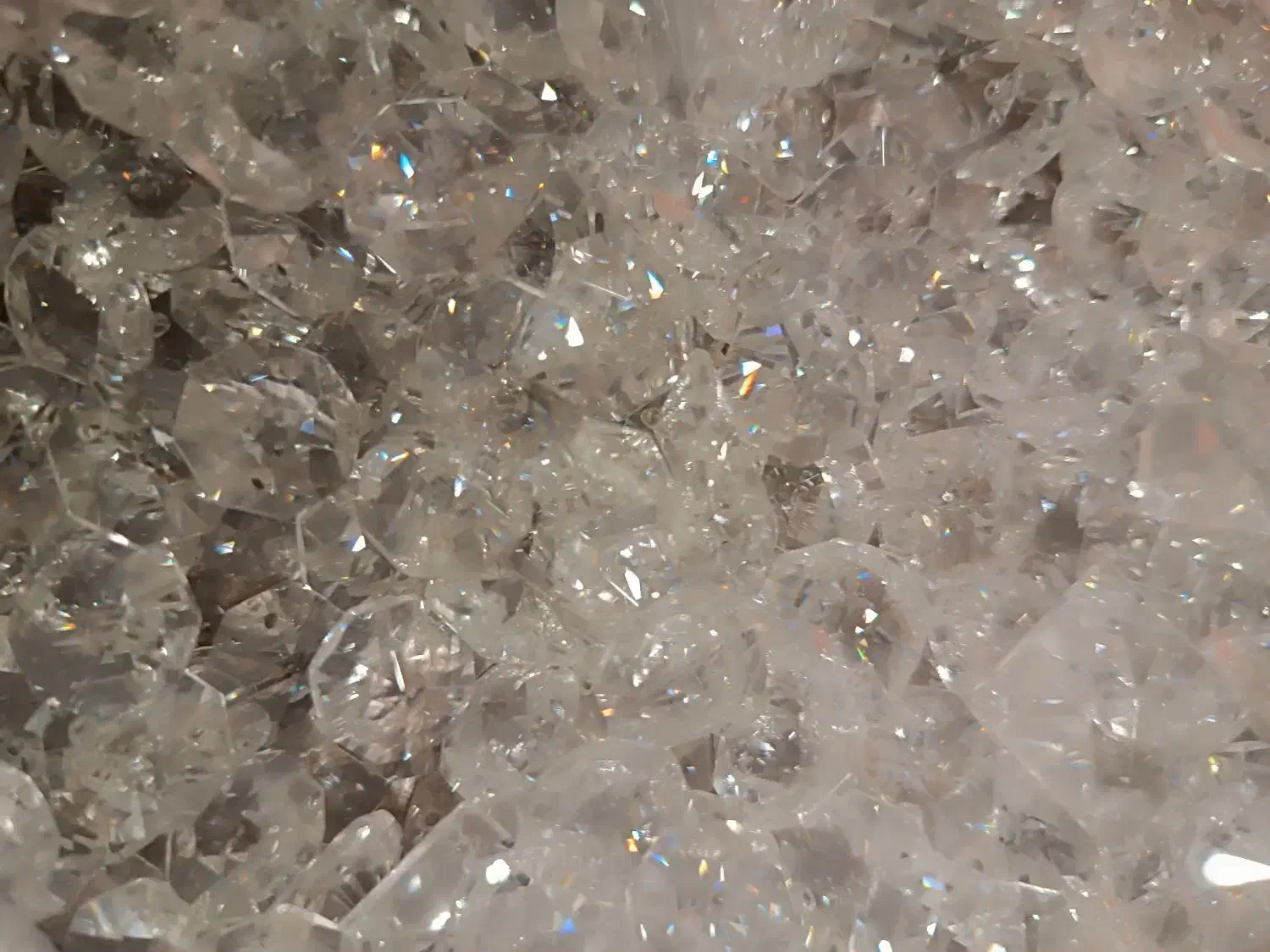 گوی کریستالی شفاف با قیمت استثنایی|لوستر و چراغ آویز|قم, باجک دو|دیوار