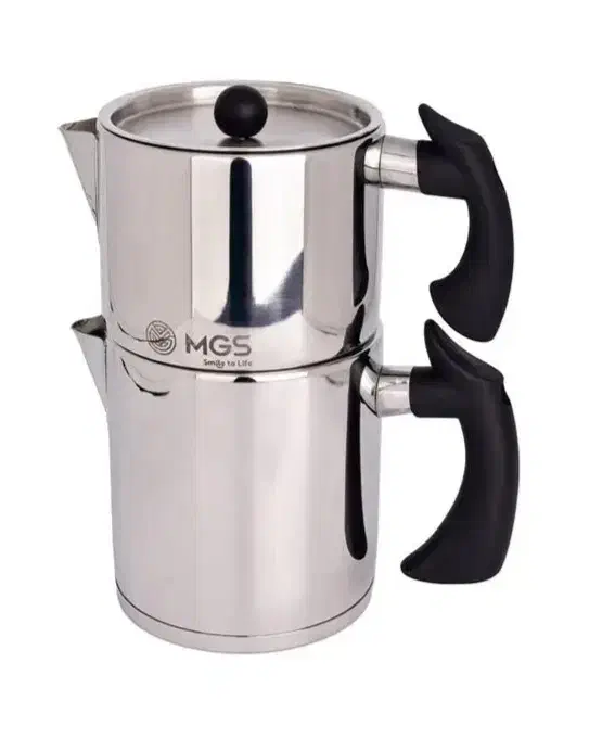 کتری قوری استیل|قوری، کتری، قهوه‌ساز دستی|ورامین, خیر آباد|دیوار