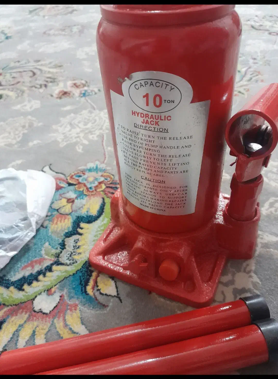 جک نو ۱۰ تن|قطعات یدکی و لوازم جانبی|ورامین, ورامین|دیوار