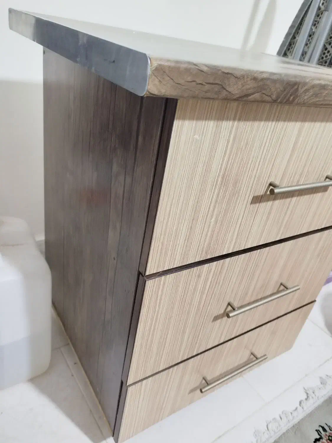 کابینت سه کشو ام دی اف|جاکفشی، کمد، دراور|پیشوا, |دیوار