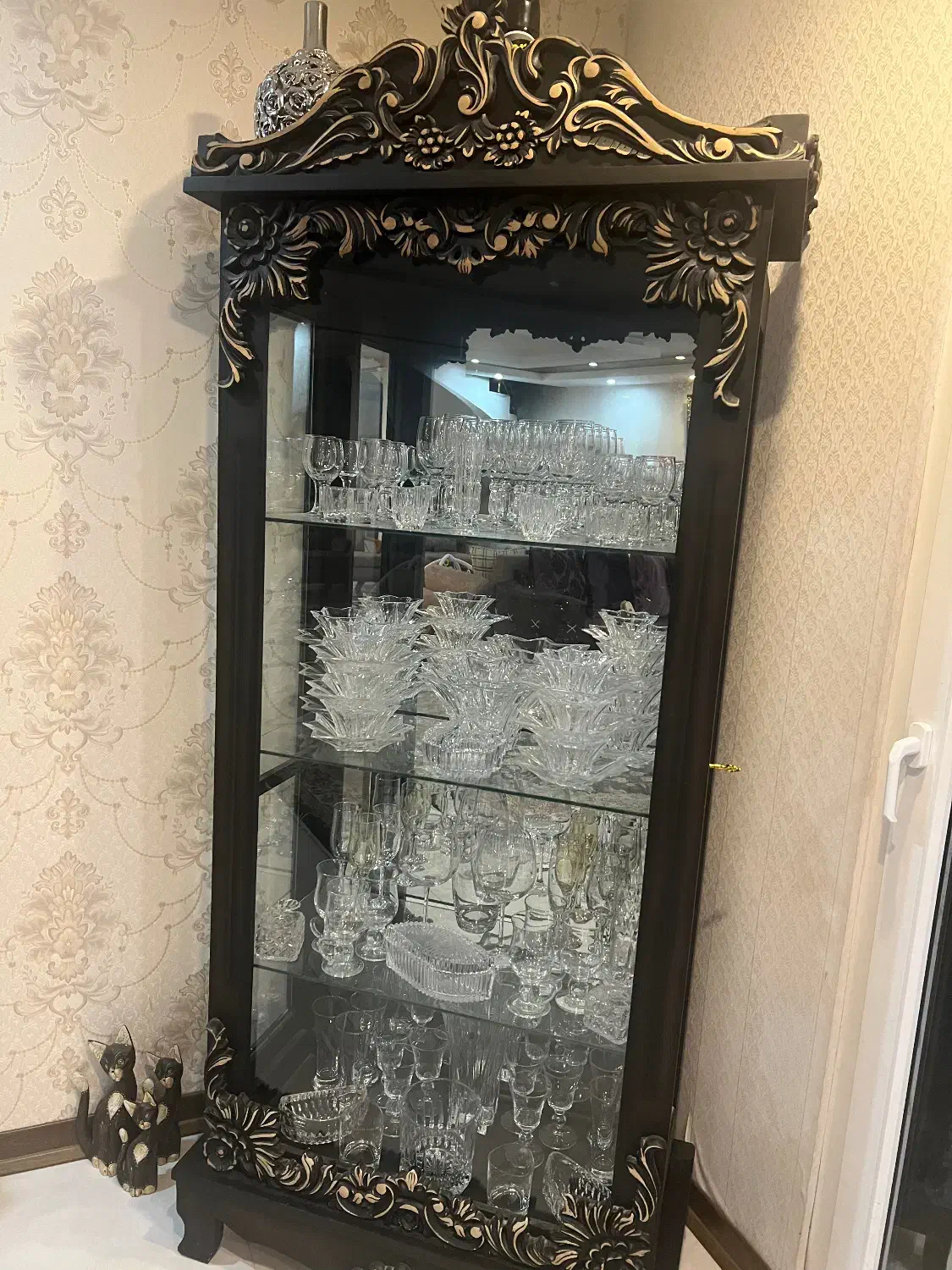 بوفه|بوفه، ویترین، کنسول|محمدیه-قزوین, |دیوار