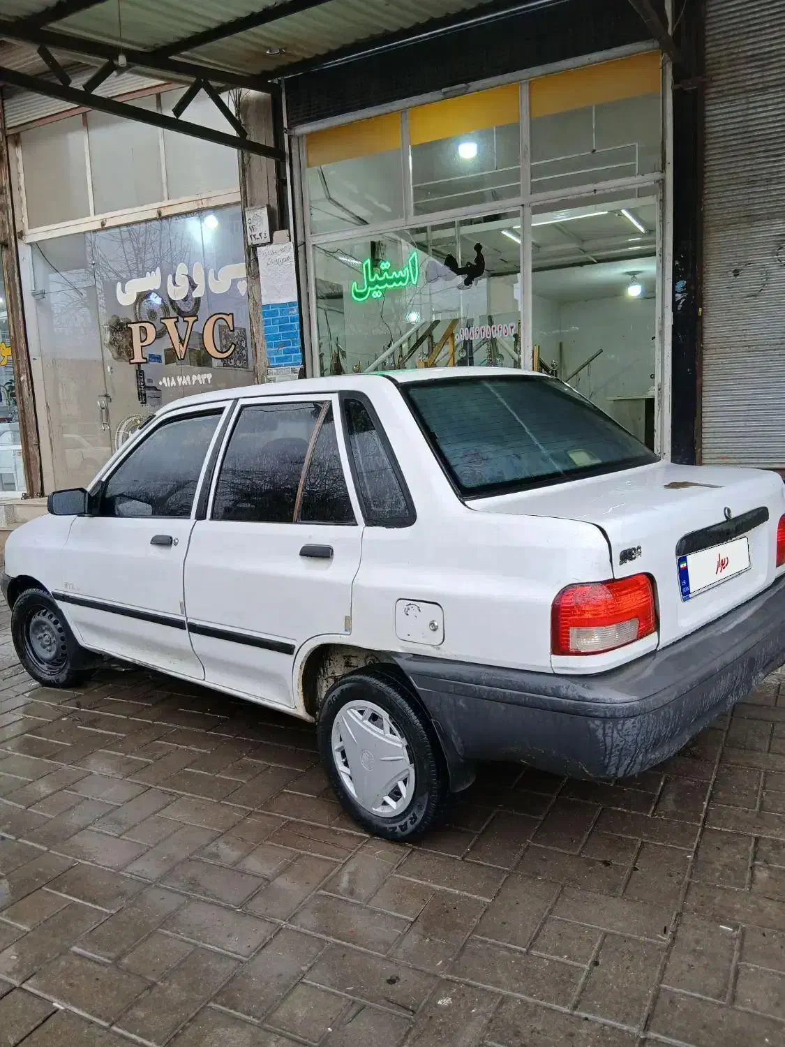 پراید مدل۸۲ سفید|خودرو سواری و وانت|بانه, |دیوار