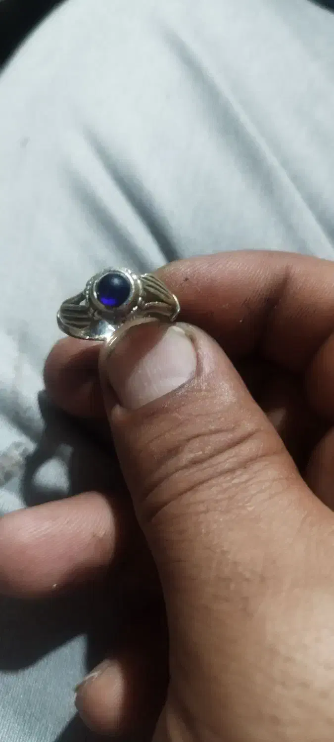 انگشتر نقره دست دلبر|جواهرات|بناب, |دیوار