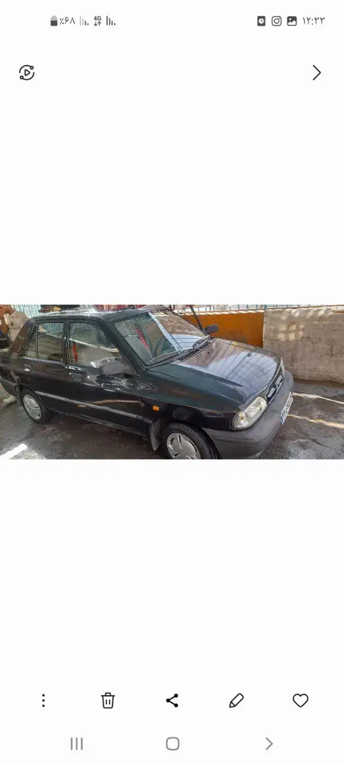 پراید مدل ۹۴|خودرو سواری و وانت|مشهد, شهرک لشکر (شهرک غرب)|دیوار