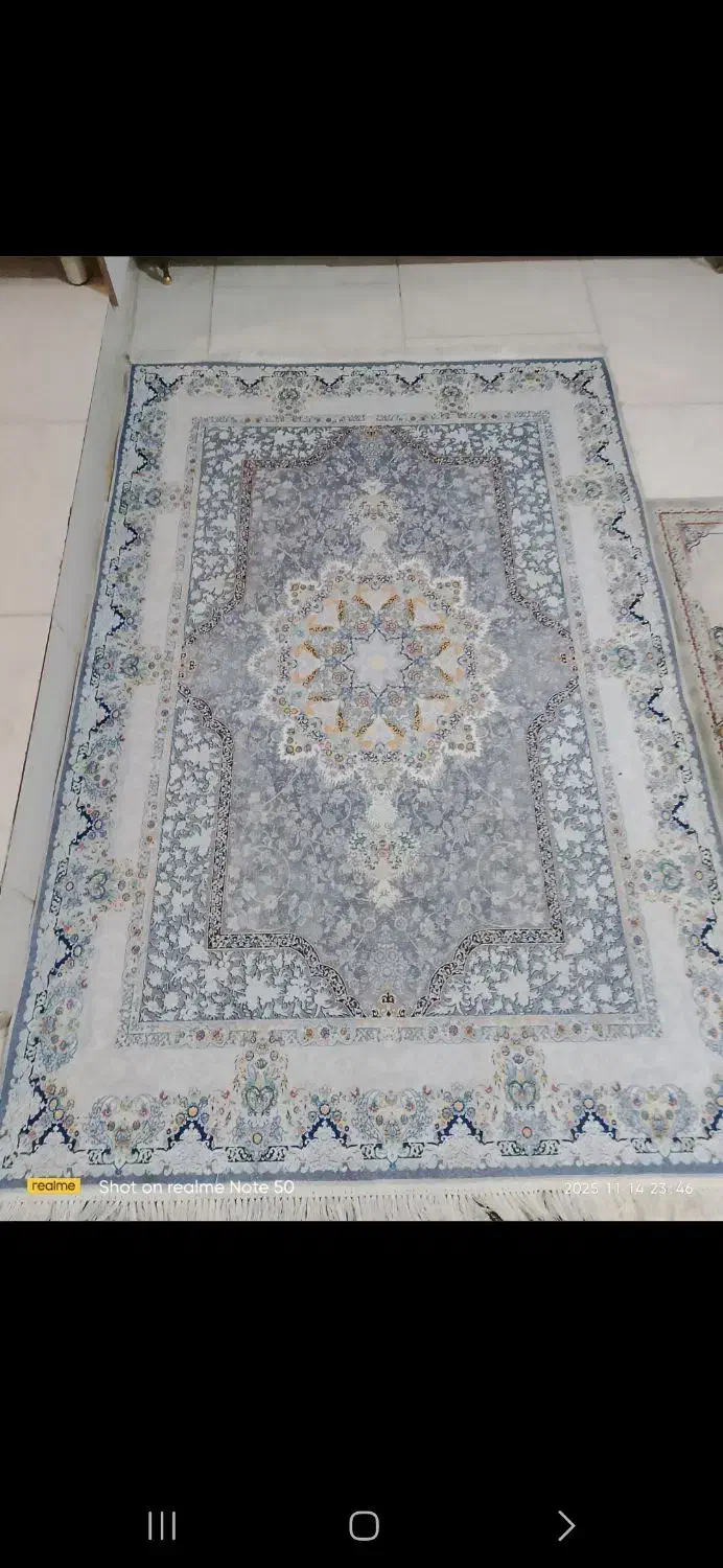 فرشینه سایز 1/20در1/80درحدنو|فرش|نسیمشهر, |دیوار