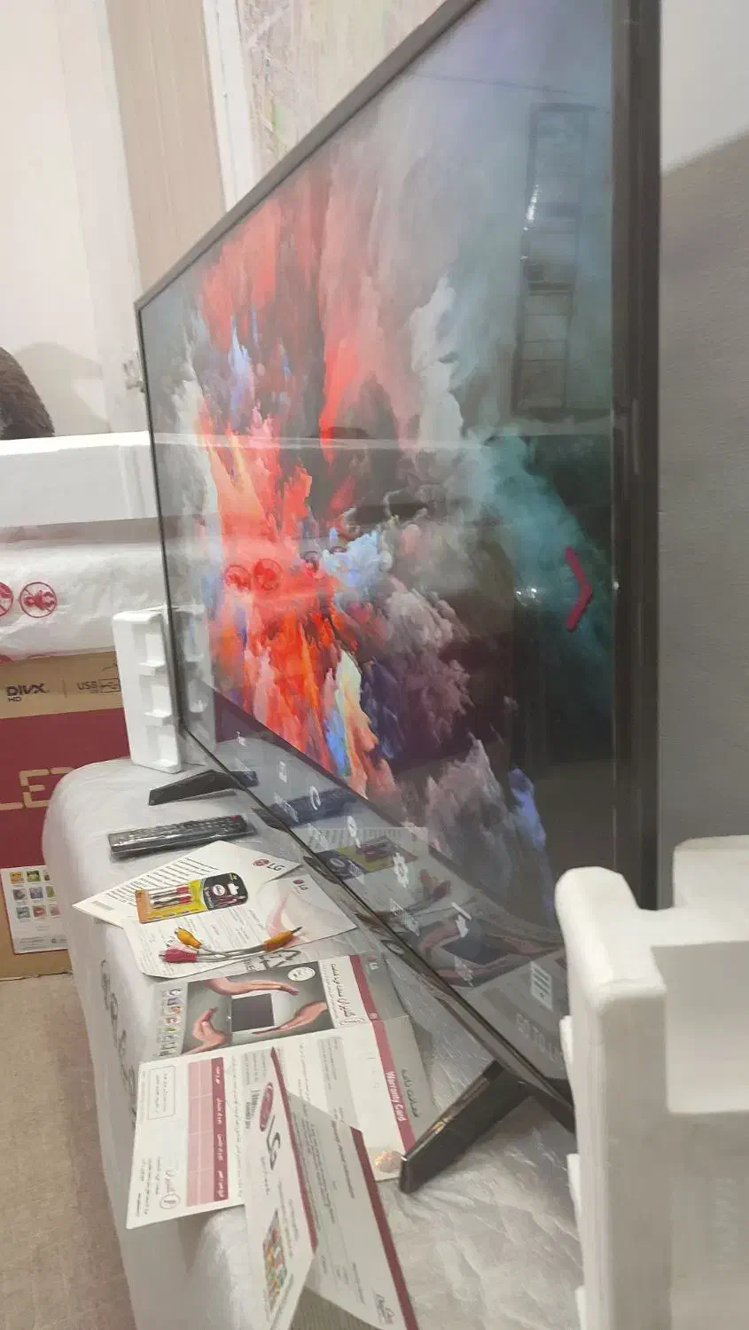 الیدیLGلجی50اینچ اصلی کره ای منو فارسی گلدیران اصل|تلویزیون و پروژکتور|مشهد, اقبال|دیوار