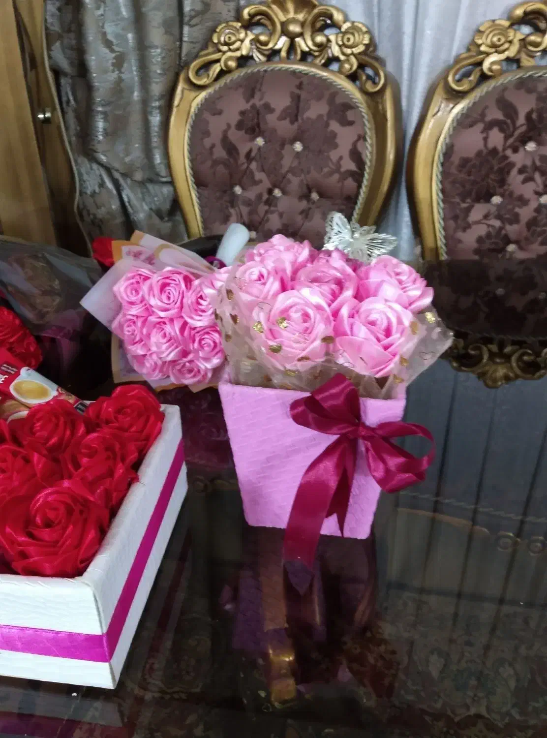 گل ربانی ولنتاین|گل مصنوعی|اصفهان, شهرک زاینده رود|دیوار