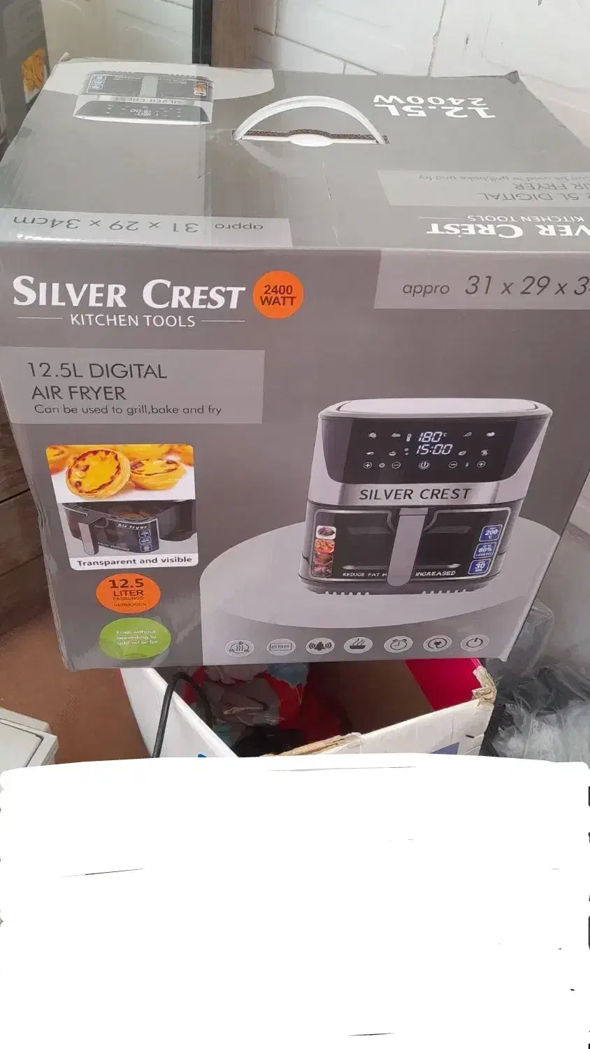 سرخ کن مارک سیلورکرست  ۱۲نیم لیتری|اجاق گاز و لوازم برقی پخت‌وپز|نی‌ریز, |دیوار