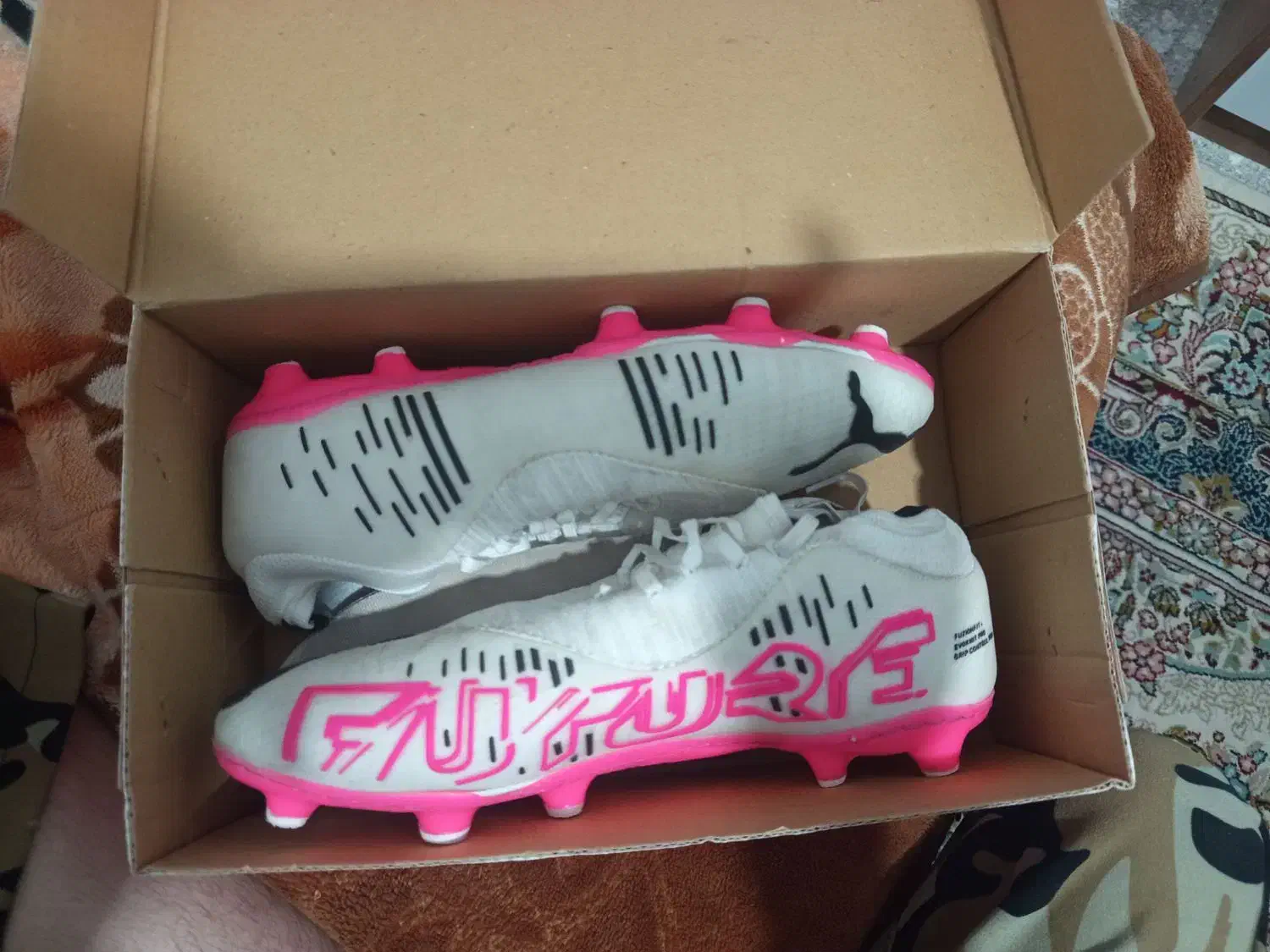 کفش چمن سایز 42 پوما فیوچر|کیف، کفش، کمربند|گلبهار, شهر جدید گلبهار|دیوار