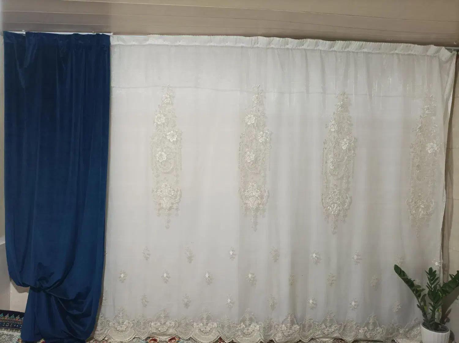 پرده|پرده، رانر، رومیزی|کرج, اسلام‌آباد|دیوار