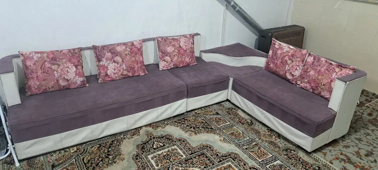 مبل راحتی ۶ نفره|مبلمان خانگی و میز عسلی|قرچک, شهرک الحدید|دیوار