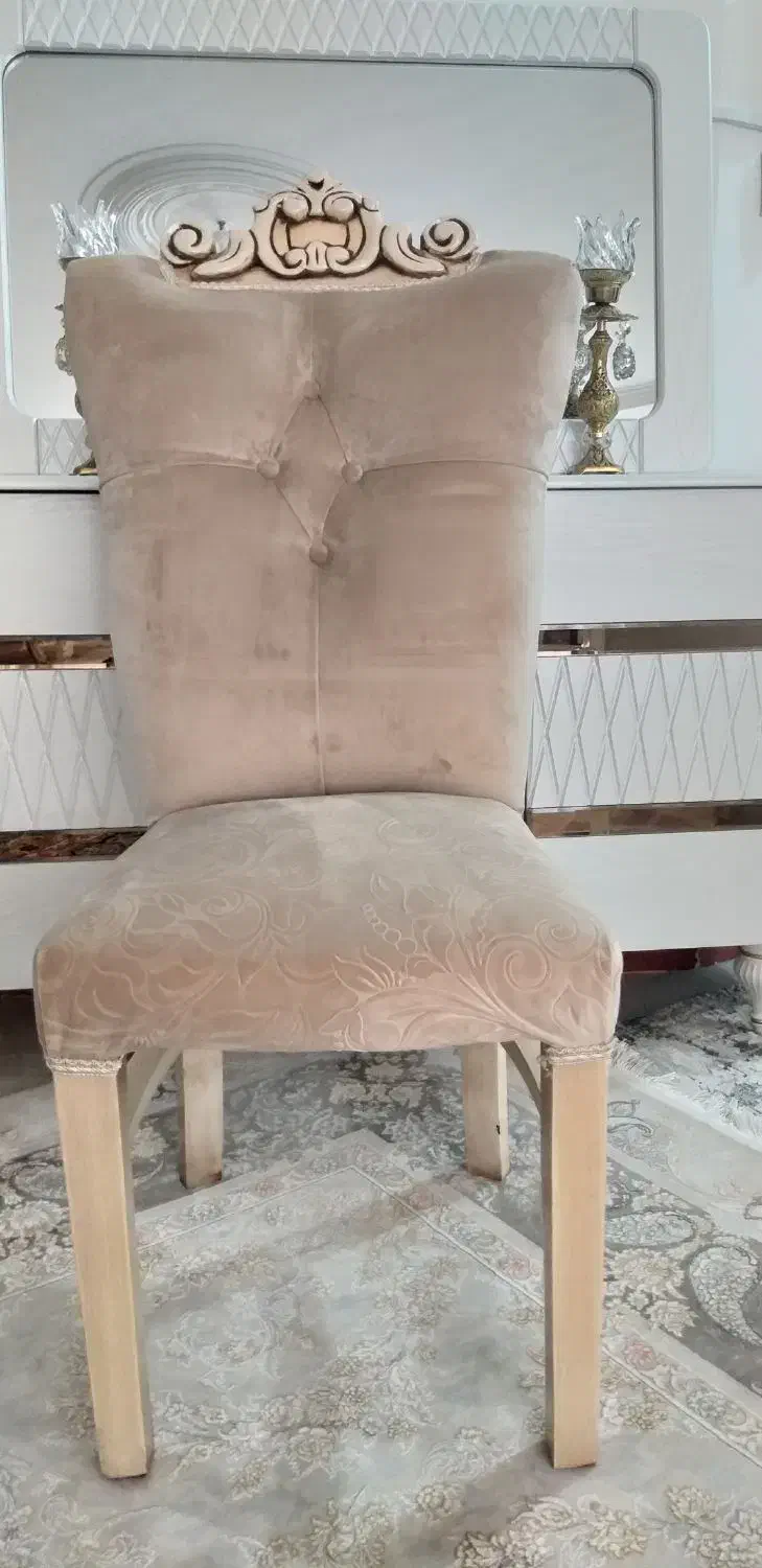 ۴ عدد صندلی نو|میز و صندلی غذاخوری|الوند, |دیوار