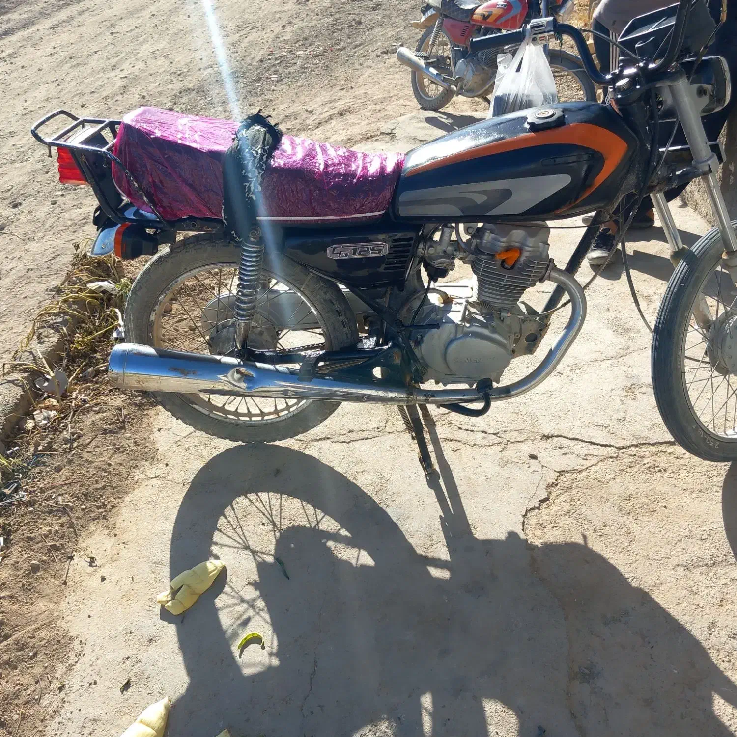 موتور ۱۲۵ مدل ۸۲..‌‌‌ ۸۶|موتورسیکلت|بزینه رود, |دیوار