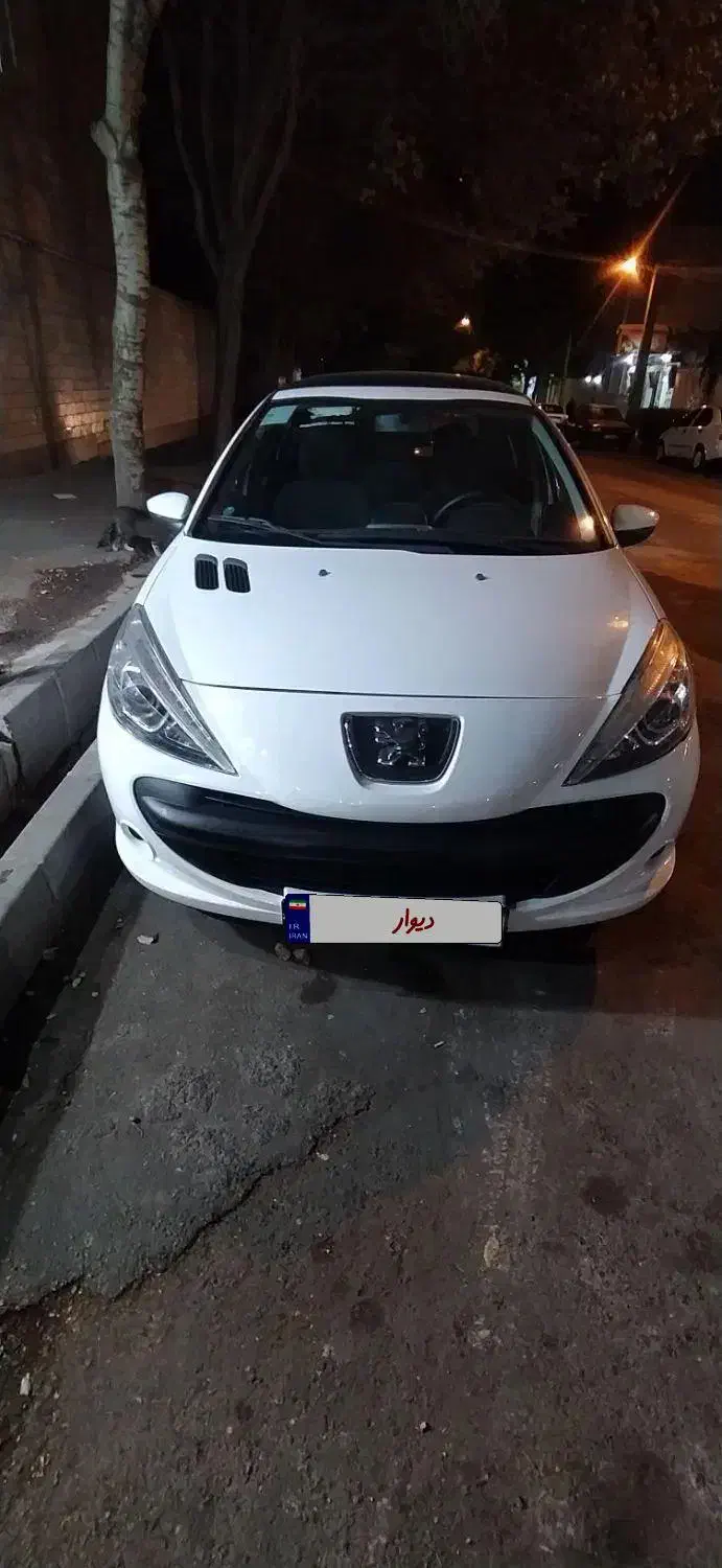 207 پانا 1400|خودرو سواری و وانت|قزوین, |دیوار