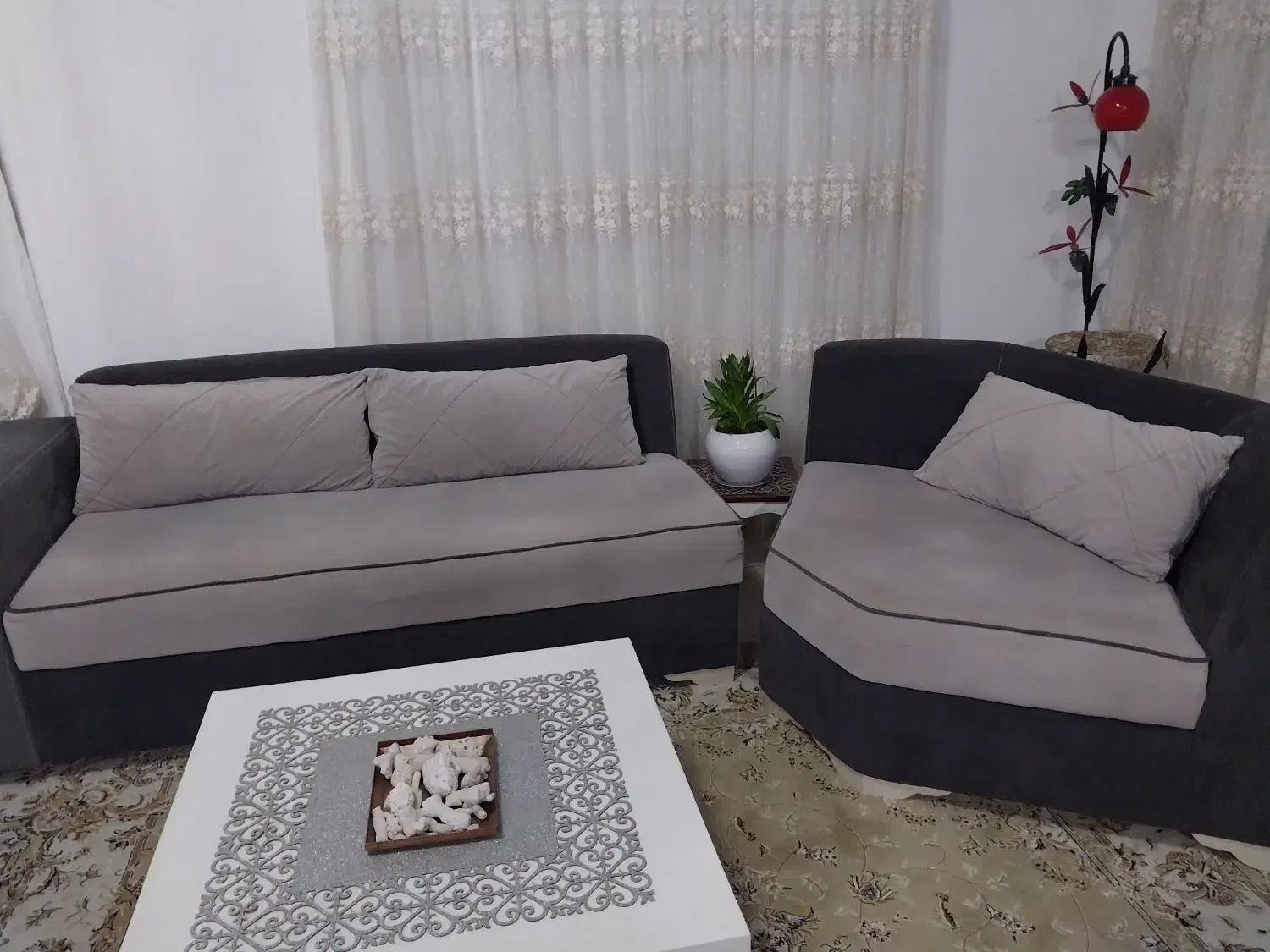 مبل ۷ نفره|مبلمان خانگی و میز عسلی|رشت, گلباغ نماز|دیوار