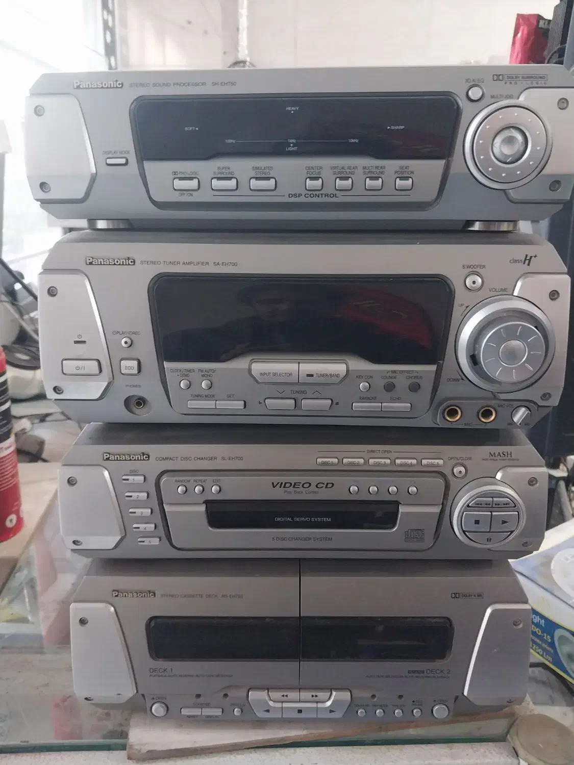 ضبط پاناسونیک ۴ طبقه سالم|سیستم صوتی خانگی|شاهدشهر, |دیوار