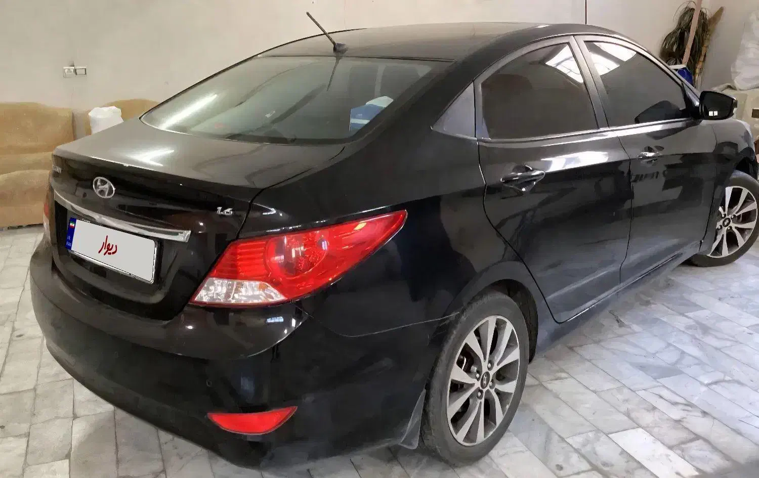 هیوندا اکسنت مونتاژ مشکی ۹۷|خودرو سواری و وانت|گنبد کاووس, |دیوار