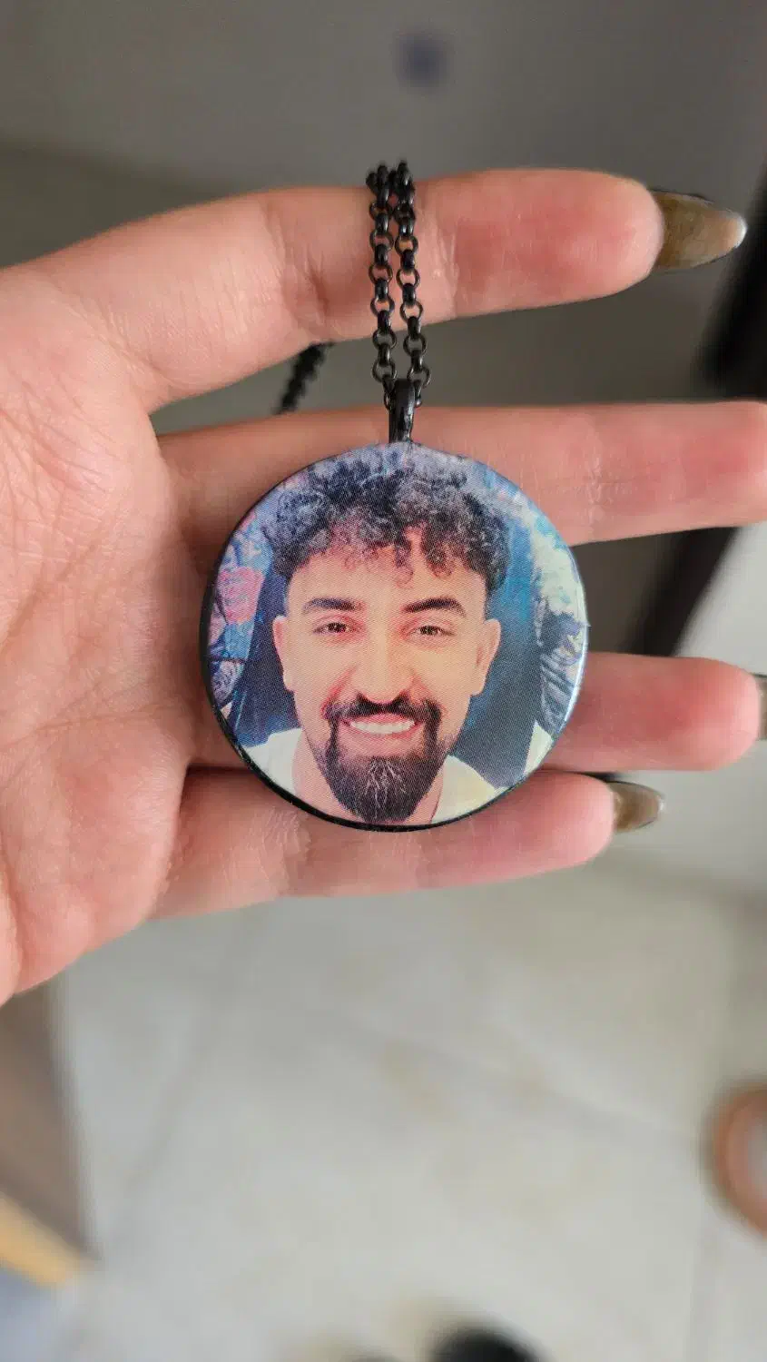 گردنبند با عکس و مو شما|بدلیجات|شیراز, طلاب|دیوار