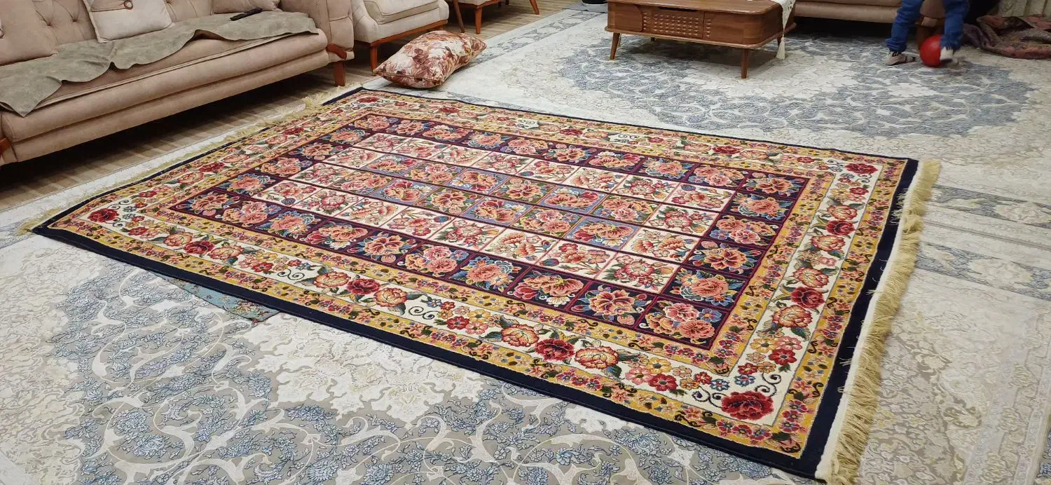 گلیم فرش ۵۰۰ شانه ۳×۲|گلیم، جاجیم، گبه|مهاباد (آذربایجان غربی), |دیوار