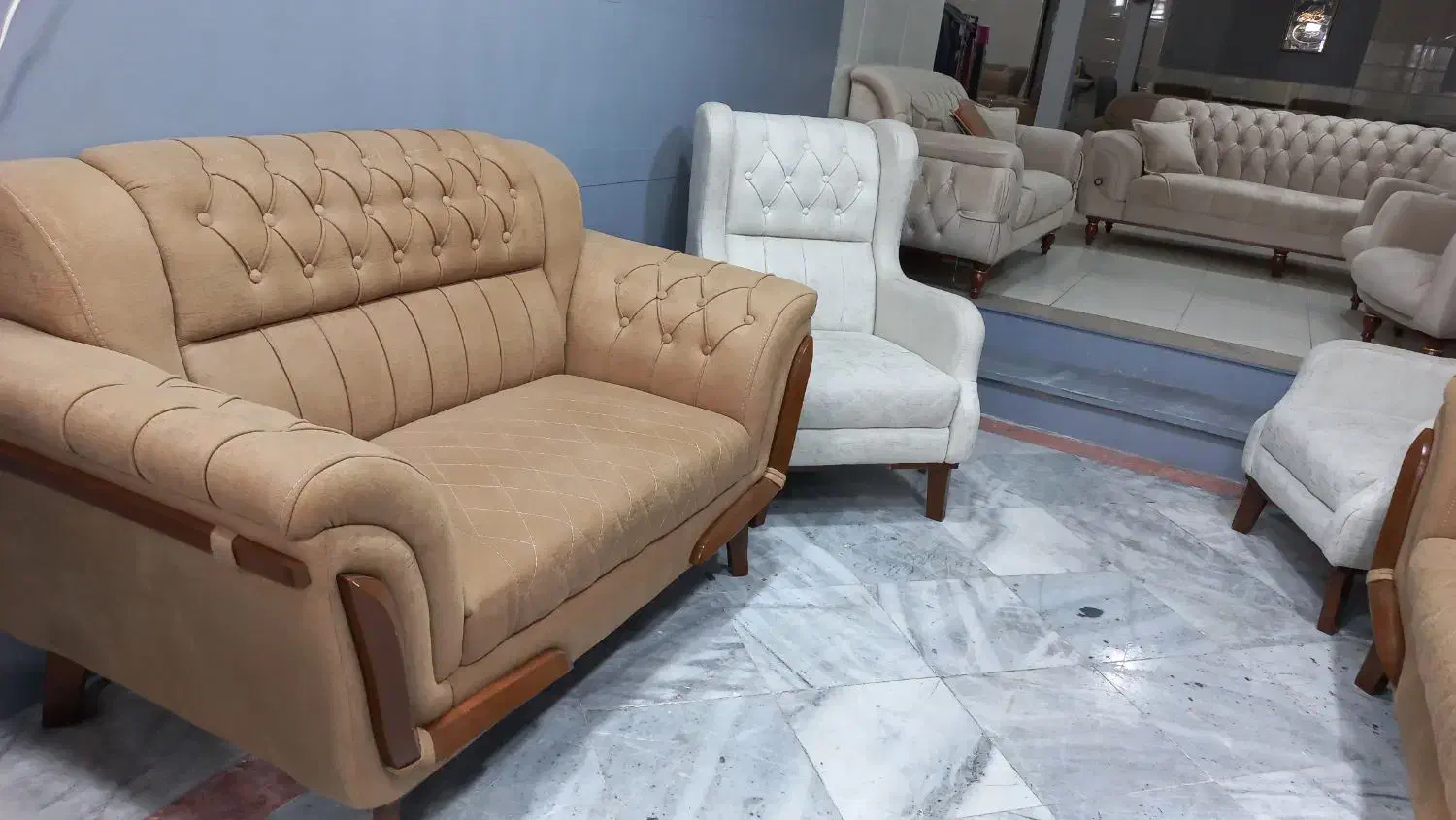 تولیدی ومبلمان تندیس باارسال رایگان|مبلمان خانگی و میز عسلی|فردیس, دهکده|دیوار