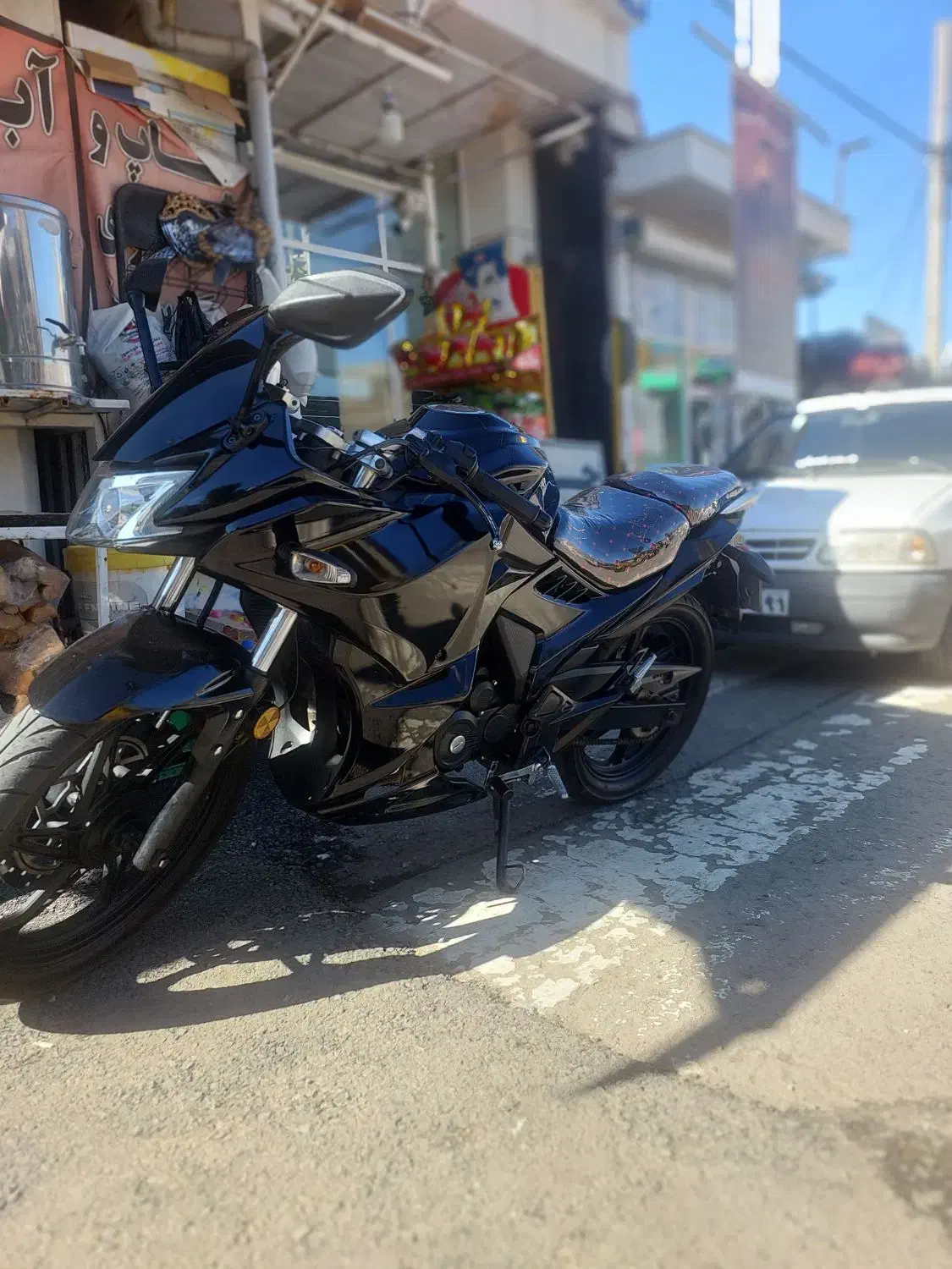 موتور مگلی ۲۰۰ کم کارکرد|موتورسیکلت|گرمی, |دیوار