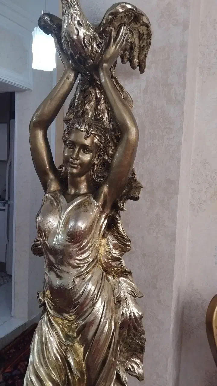 مجسمه نو پلی استر چراغدار|مجسمه، تندیس، ماکت|تبریز, |دیوار