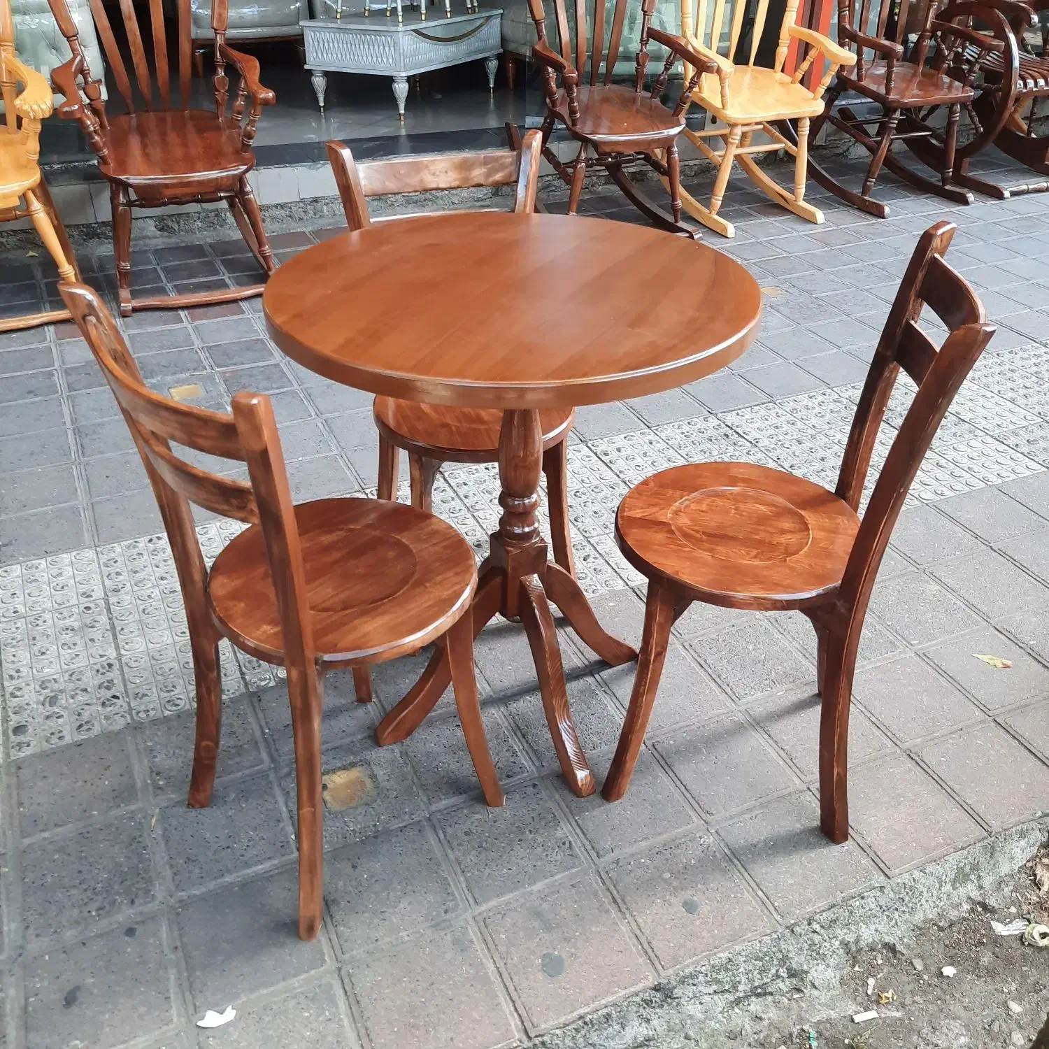 نهار خوری دونفره|میز و صندلی غذاخوری|رشت, آزادگان|دیوار